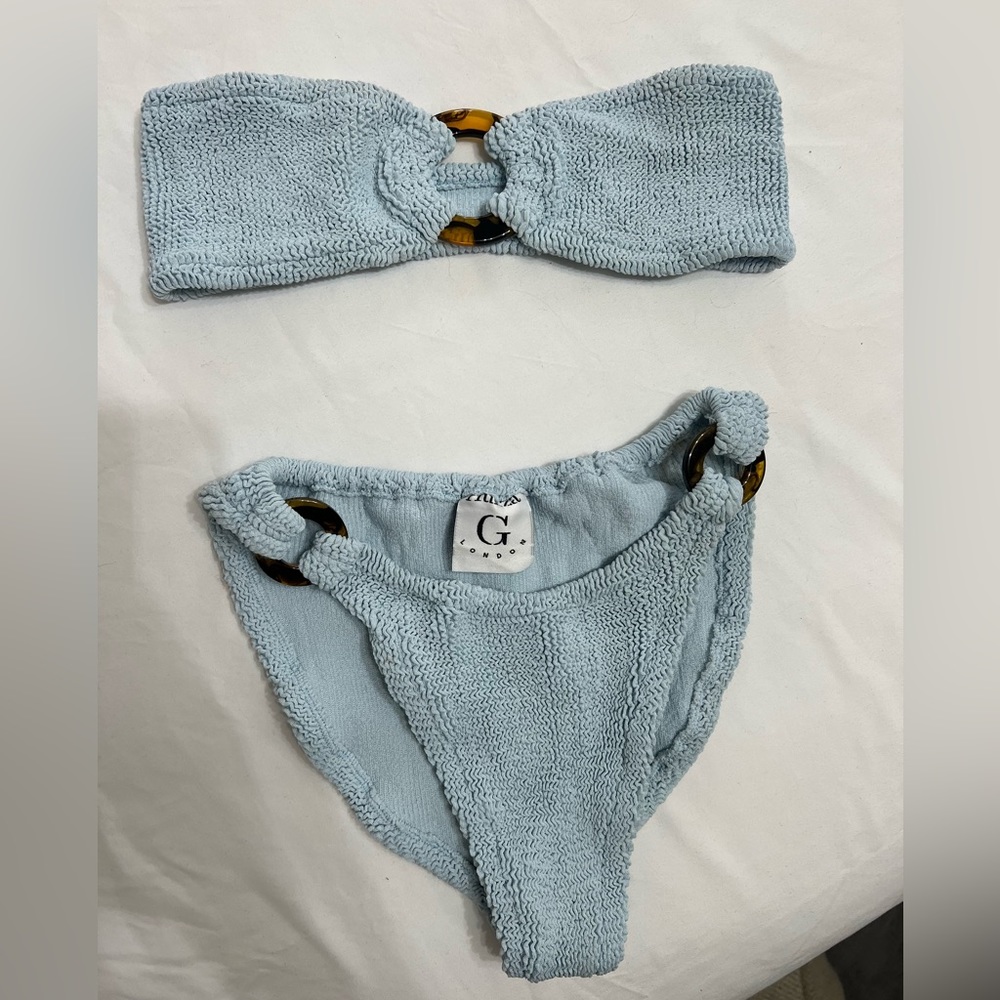 Hunza G Gloria Bikini in Baby Blue